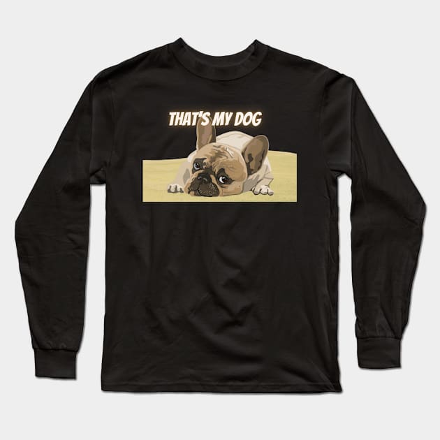 Bulldog Long Sleeve T-Shirt by Gersth